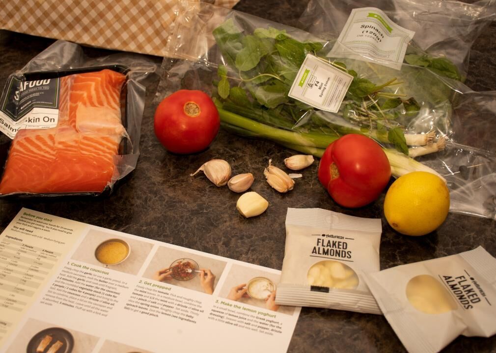 Avoid packaged meal kits